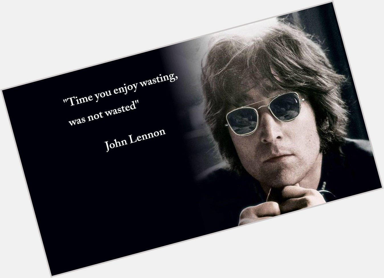 Happy Birthday John Lennon
75 Today

A word from John for a great weekend 
