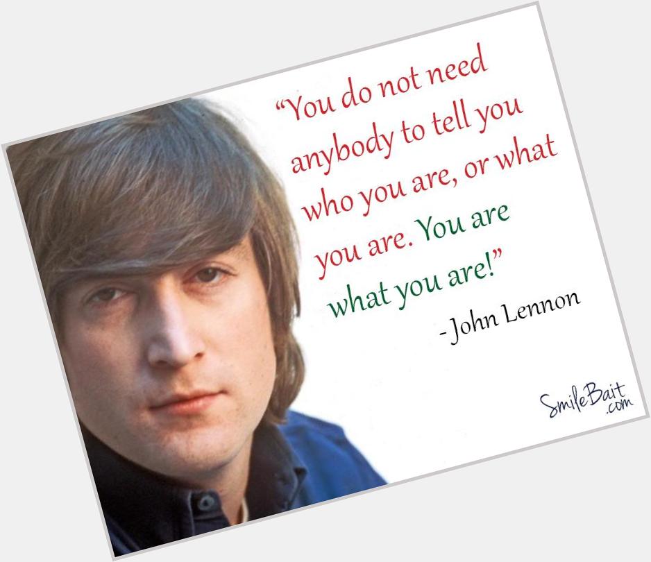 Happy Birthday John, wherever you are! B-DAY Please read our article:   