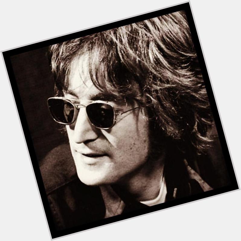 Happy birthday John Lennon! 

Give peace a chance! 