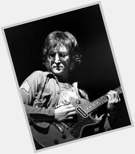 Happy birthday to one and only john lennon, one of the founding member of legendary rock band beatles.  