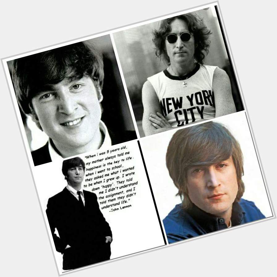 Happy birthday Mr John Lennon 