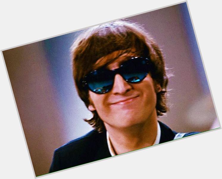 Happy 75th Birthday to my biggest inspiration, John Lennon. Thanks for all the music, John. 
