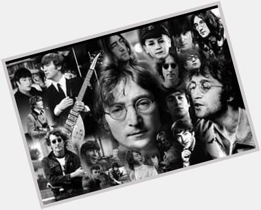Happy birthday John Lennon      