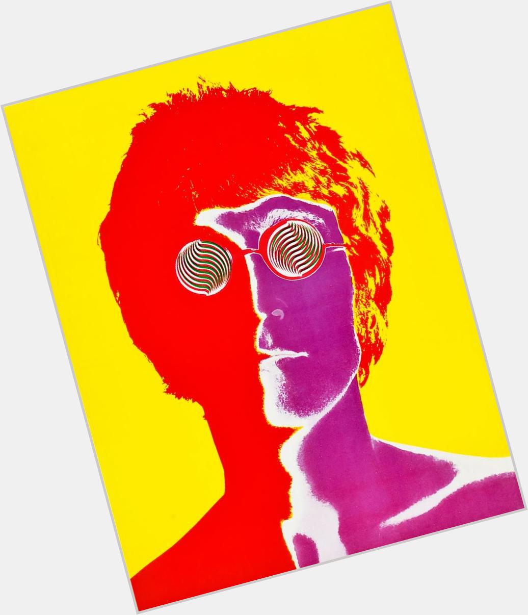 Happy 75th birthday to the father of psychedelia, John Lennon. 
