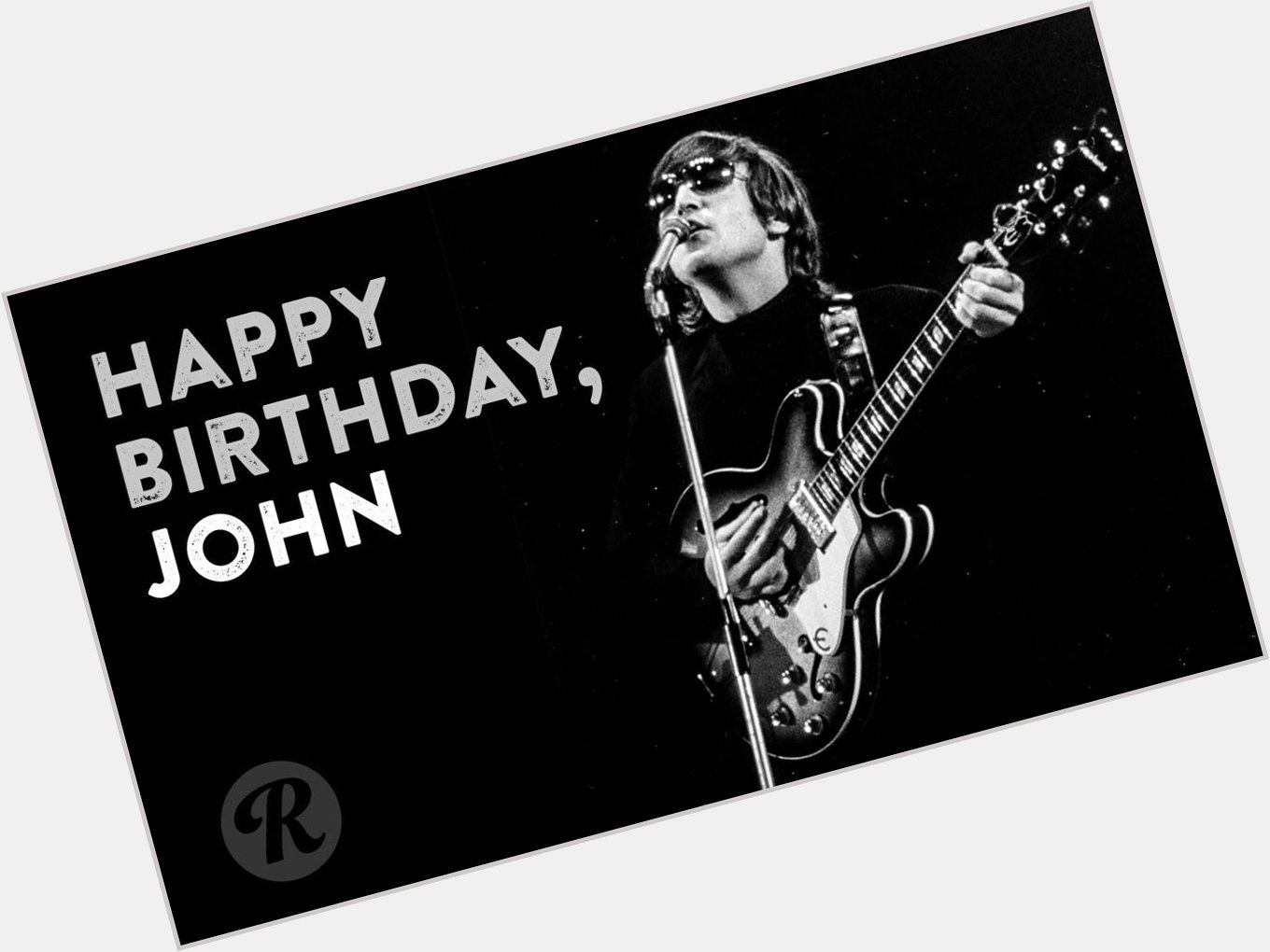 Happy Birthday, John Lennon! You would have been 75 today. We are so grateful for all you gave in the time you had. 
