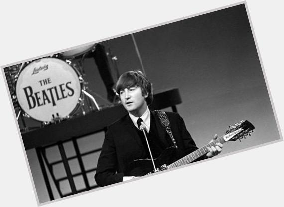 Happy birthday John Lennon    