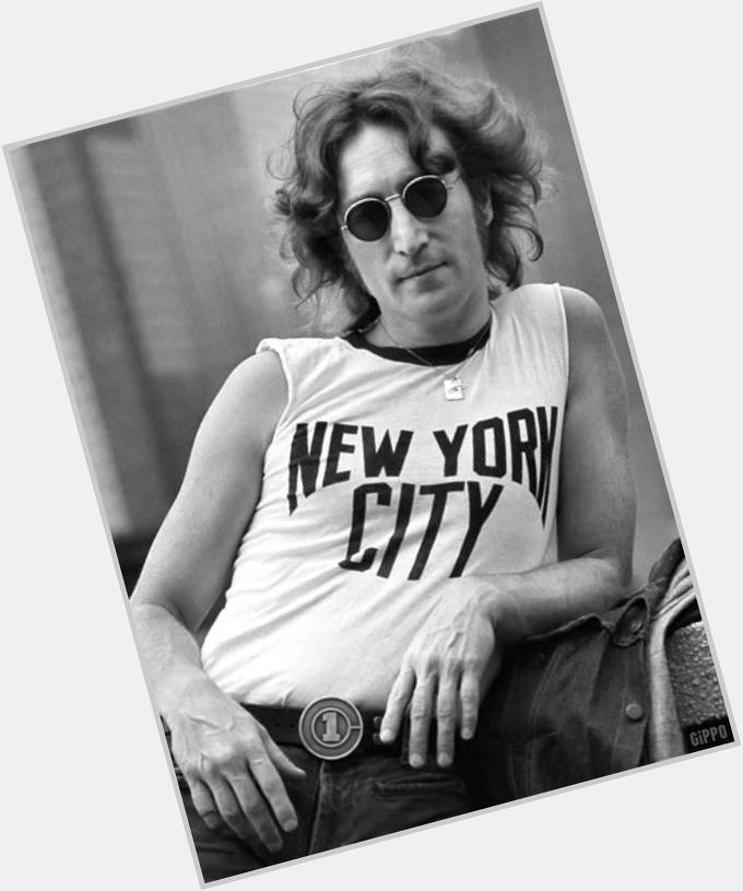 John Lennon had such a big influence on my life, he would be awesome at 75.Happy Birthday John! 