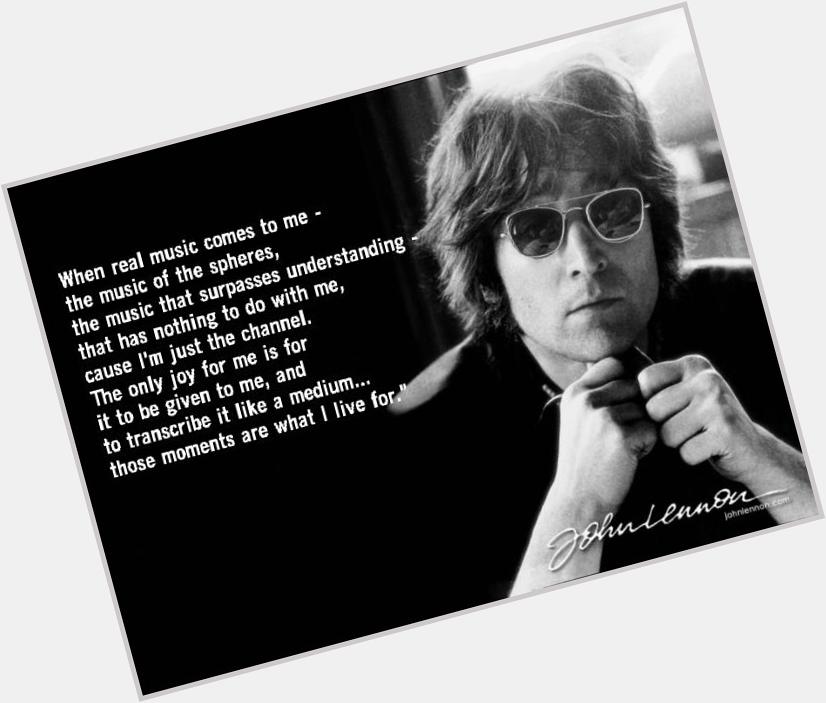 Happy Birthday, John! The world misses you! 75 John Lennon quotes for his 75th bday 