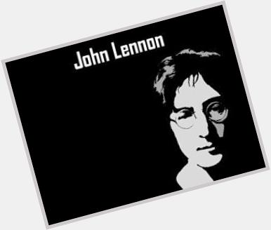 The only and one. John Lennon. Happy birthday 