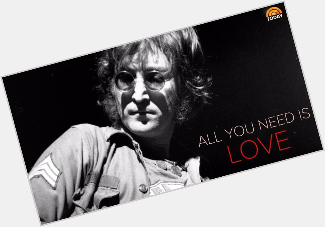 Happy Birthday John Lennon ((ojo)) 