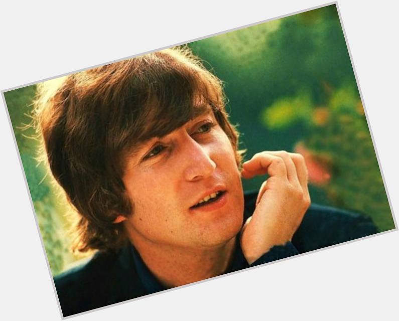 Happy Birthday to John Lennon today. Count your age by friends, not years. Count your life by smiles, not tears. 