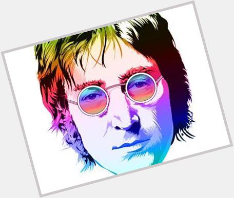 Happy birthday To an incredible man named John Lennon. You would\ve been 75 today    