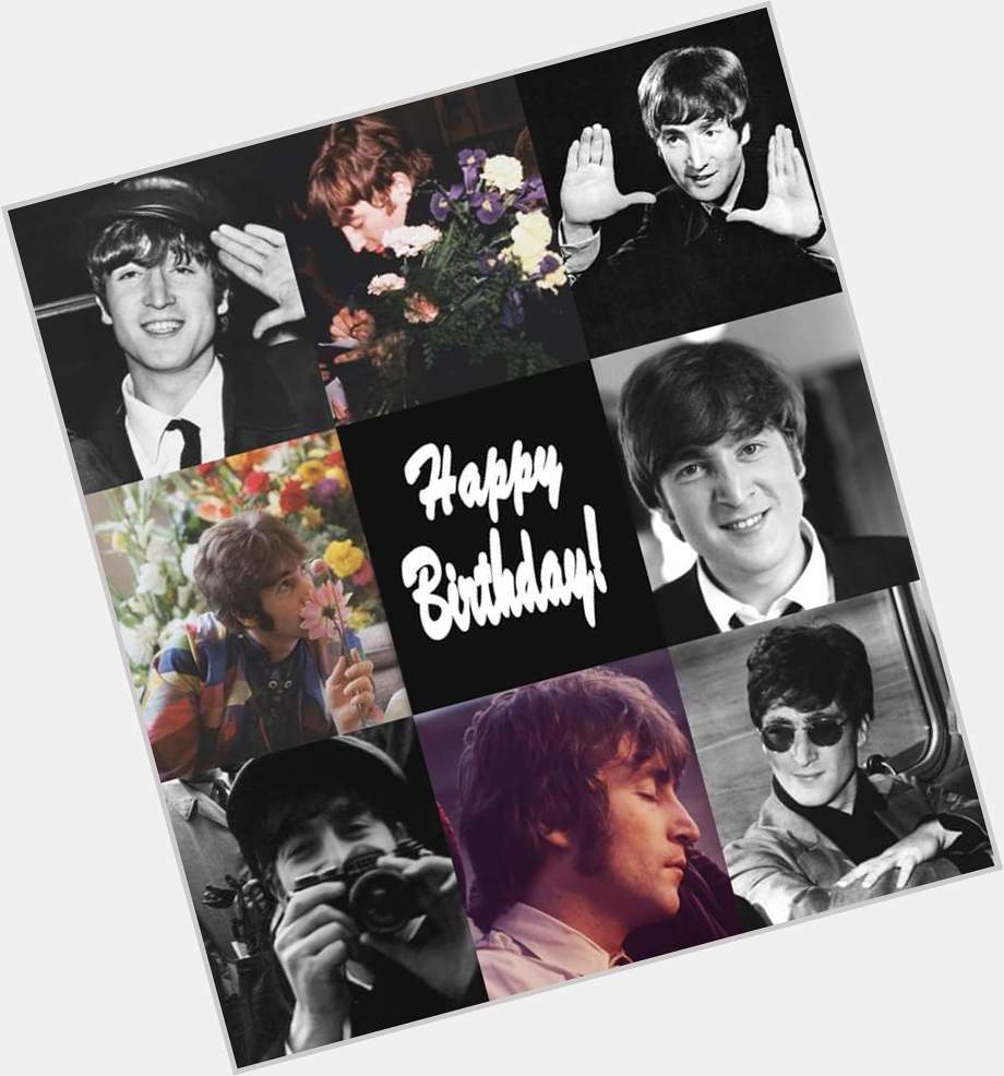Si existiese más gente como John Lennon, no sería imposible vivir en paz.
Happy Birthday!    