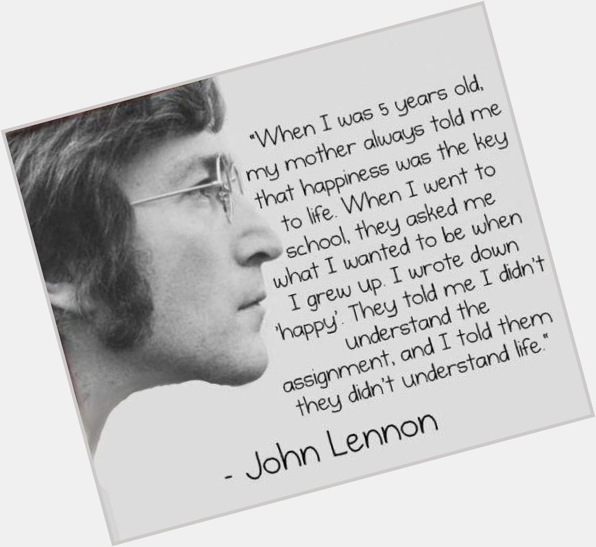 Happy Birthday John Lennon 