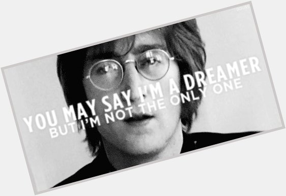 Happy birthday to one of the GOATS! Rip John Lennon 