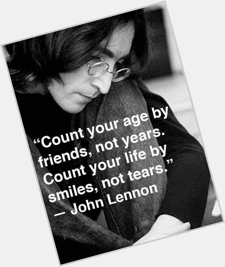 Happy 79th birthday, John Lennon! Thank you for spreading your words of love and peace around the world! 