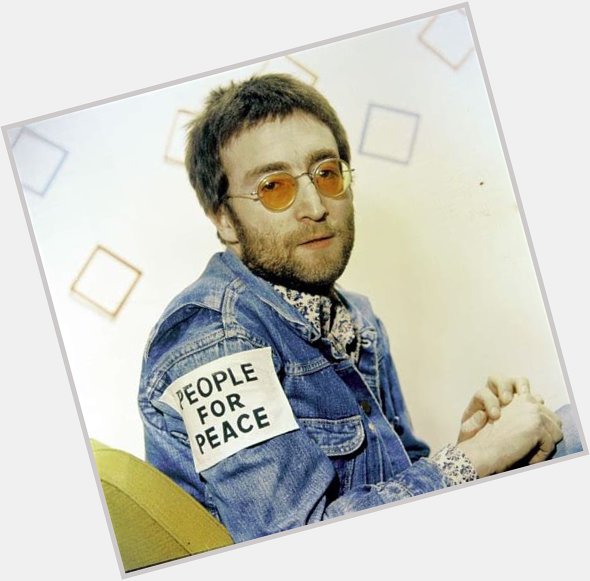 Happy birthday John Lennon. 
