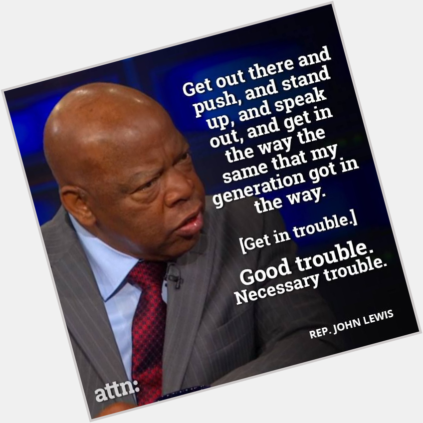 Robert Reich
 
Happy 80th birthday to John Lewis the conscience of America. 