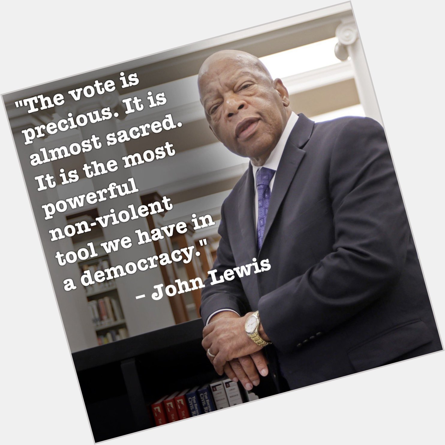 Happy Birthday to our beloved John Lewis. 