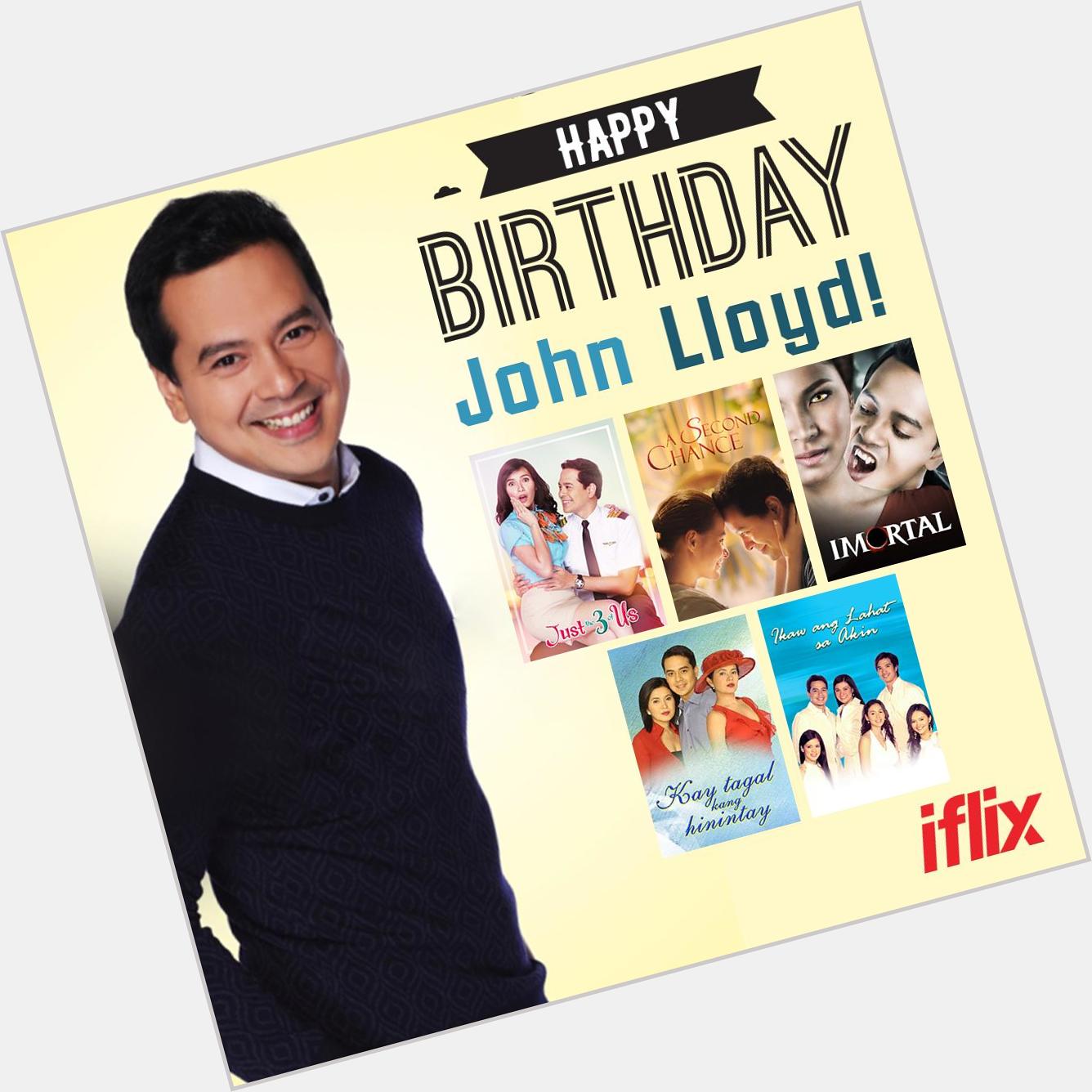 Happy birthday to one of the best actors of his generation, John Lloyd Cruz!   