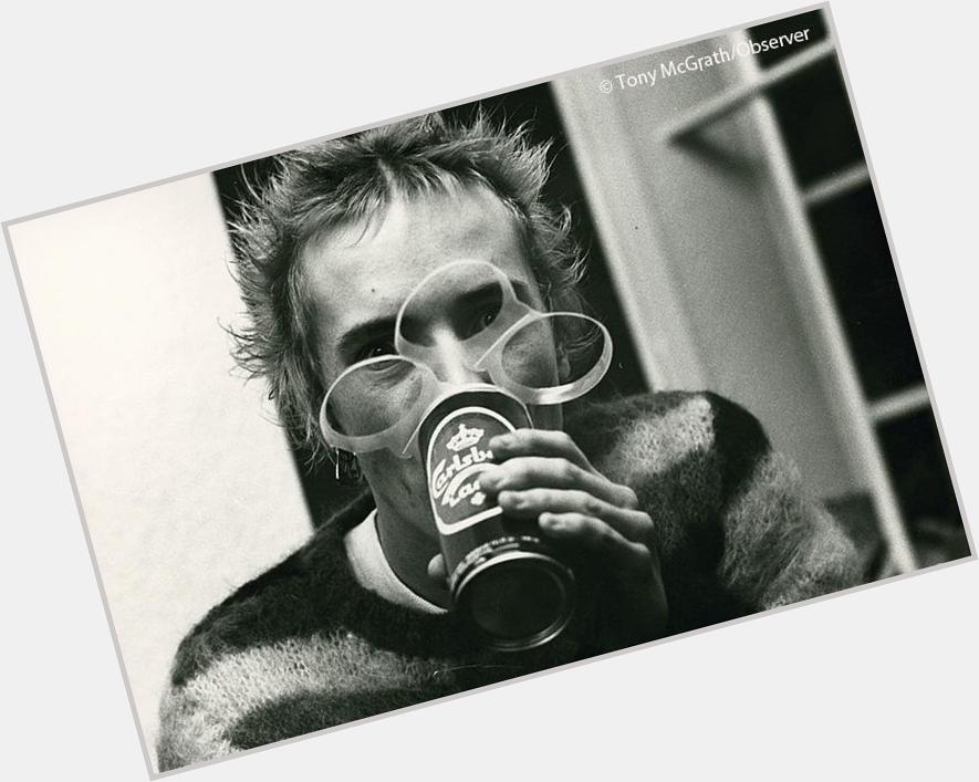 Happy Birthday John Lydon. Here he is enjoying a bevvy in 1976 from Observer archive  