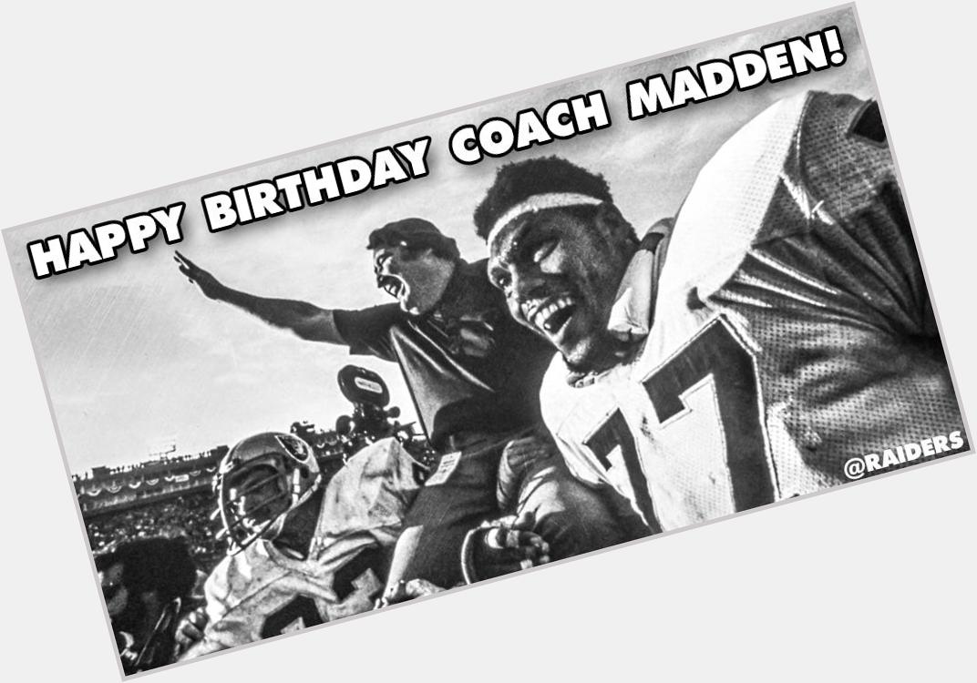 Happy Birthday Coach Madden!

Check out some awesome Coach Madden photos from the archives:  