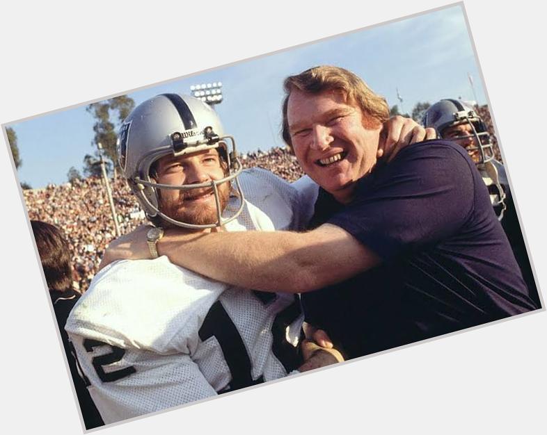 Happy 84th Birthday to the great John Madden! (w/Ken Stabler) 