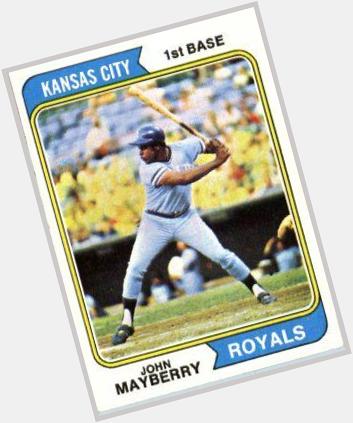 Happy Birthday John Mayberry, 2x All-Star,3x 100+ RBI,8x 20+HR. \75: 2nd MVP vote-.291/.416/.547, 36HR, 38-2B, 106RBI 