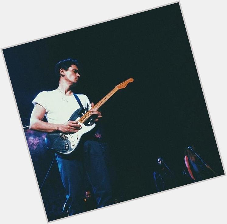 Heres to one of the biggest reasons why I play guitar the way I do. Happy Birthday, Mr. John Mayer. 