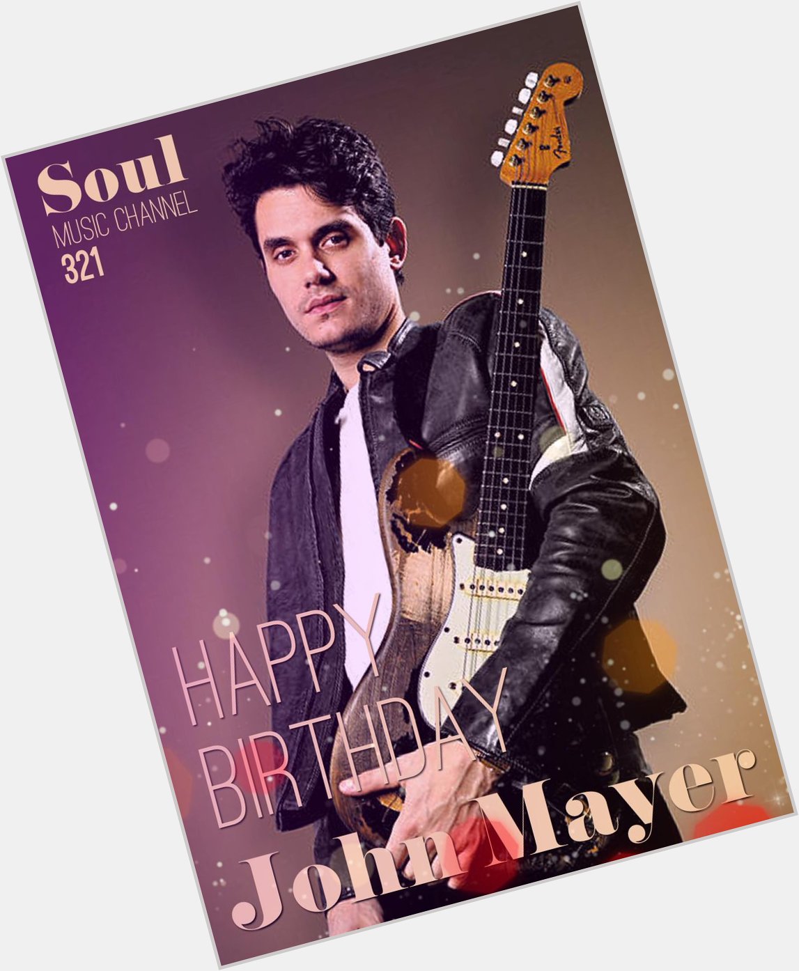 Happy Birthday to pop rock singer John Mayer! 