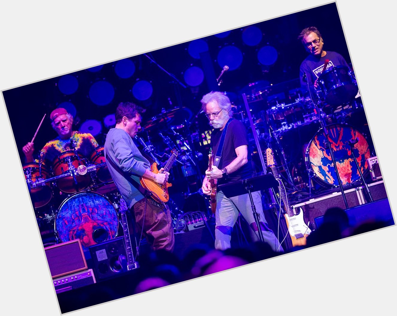 The music never stopped! Happy Birthday to John Mayer & Bob Weir! Photo: Rebecca Taylor/MSG Photos 