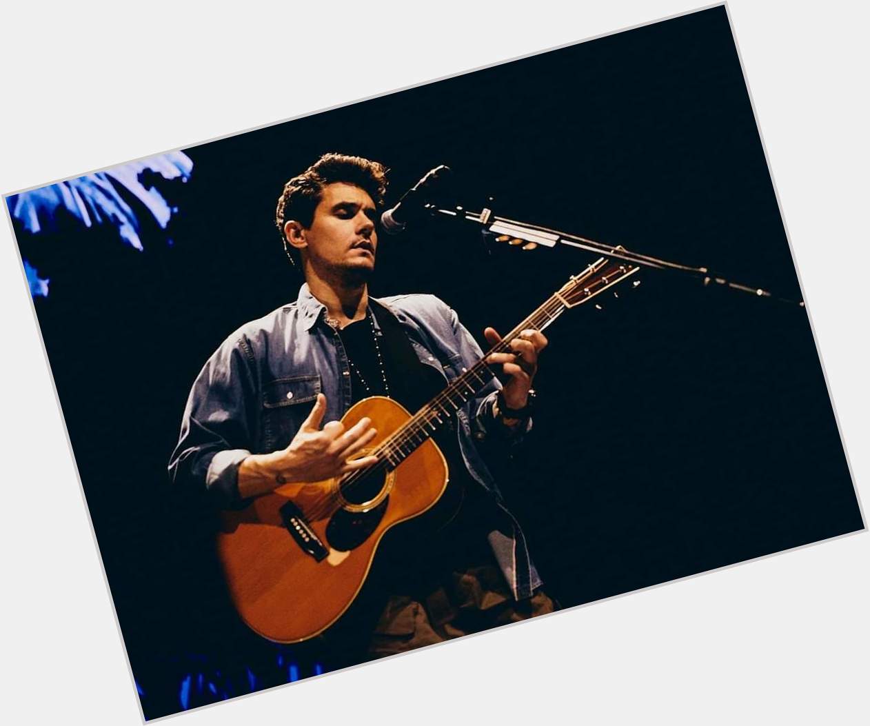 Happy birthday to my music and guitar hero   John Mayer FB 