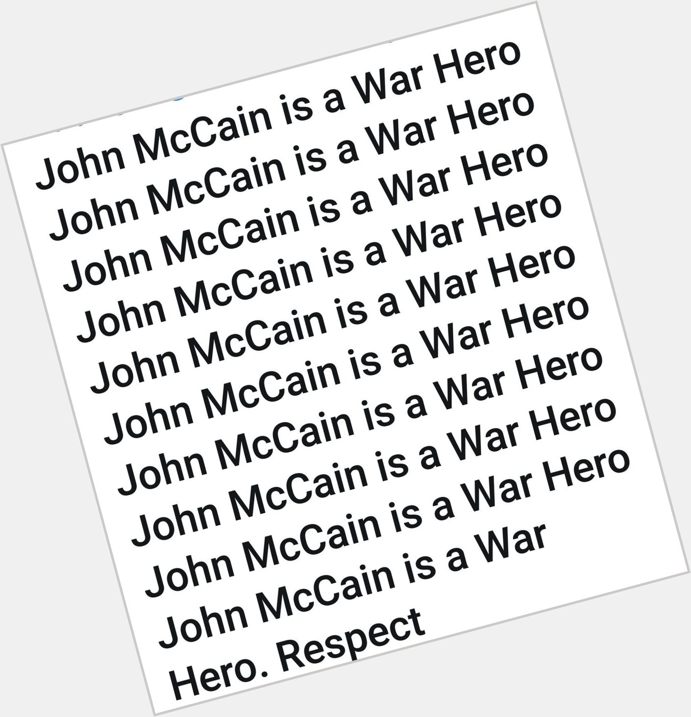  Happy birthday John McCain!!!     