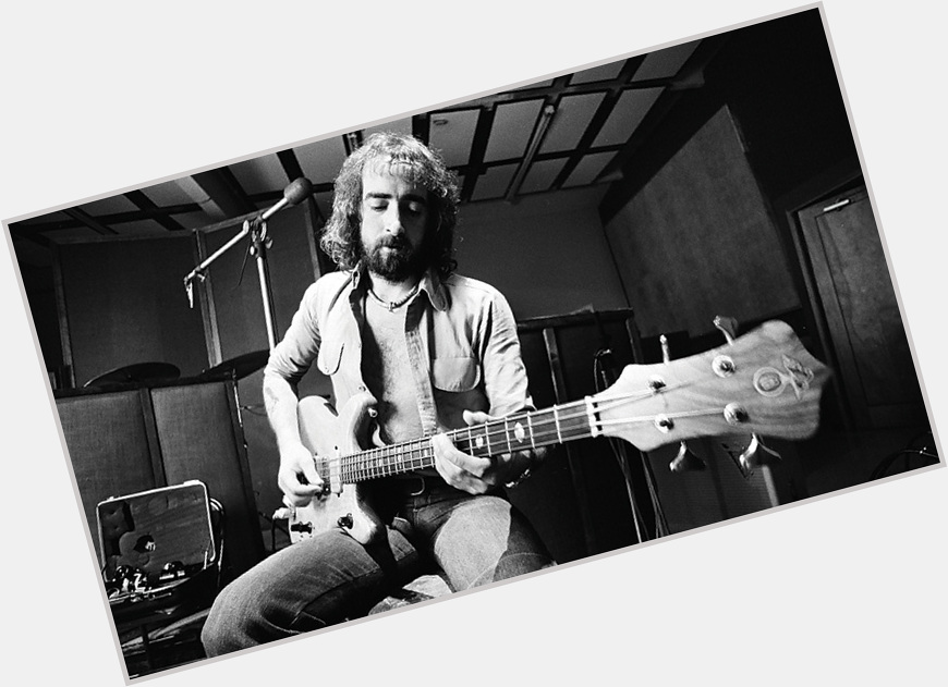 Happy 75th to John McVie, bassist for Fleetwood Mac  