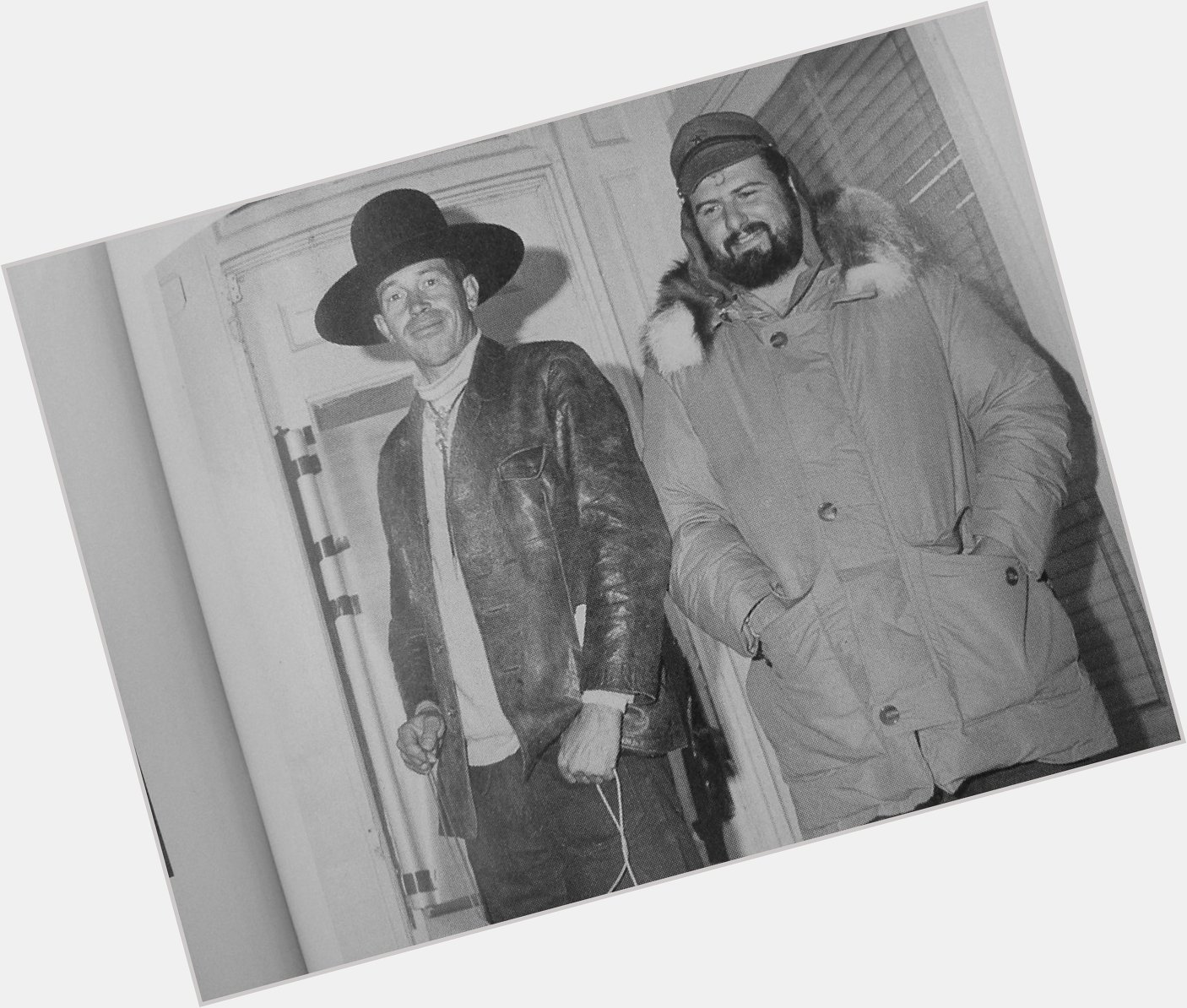 Happy Birthday to JOHN MILIUS! Seen here on the set of his feature debut DILLINGER with WARREN OATES. 