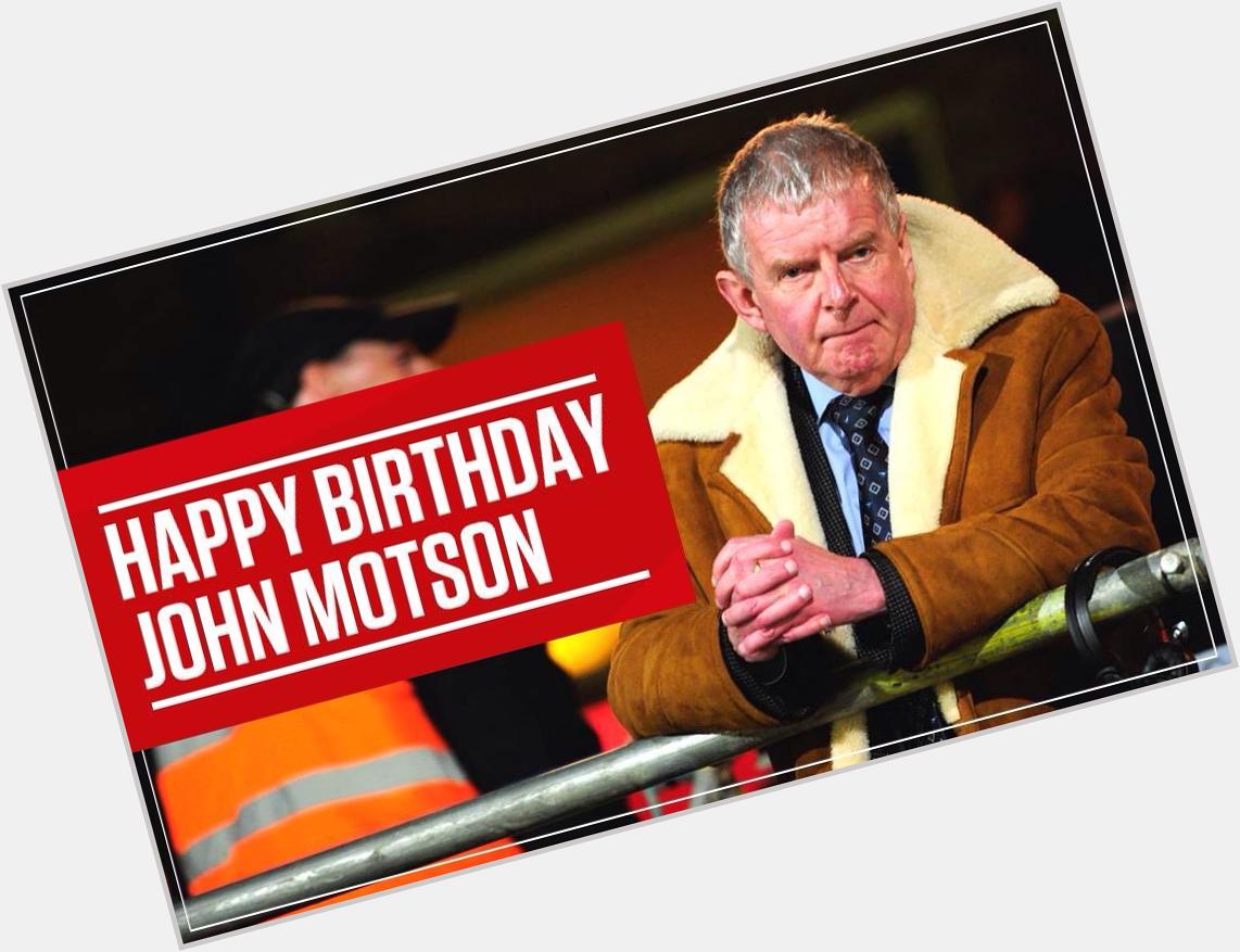 Happy 70th birthday John Motson 