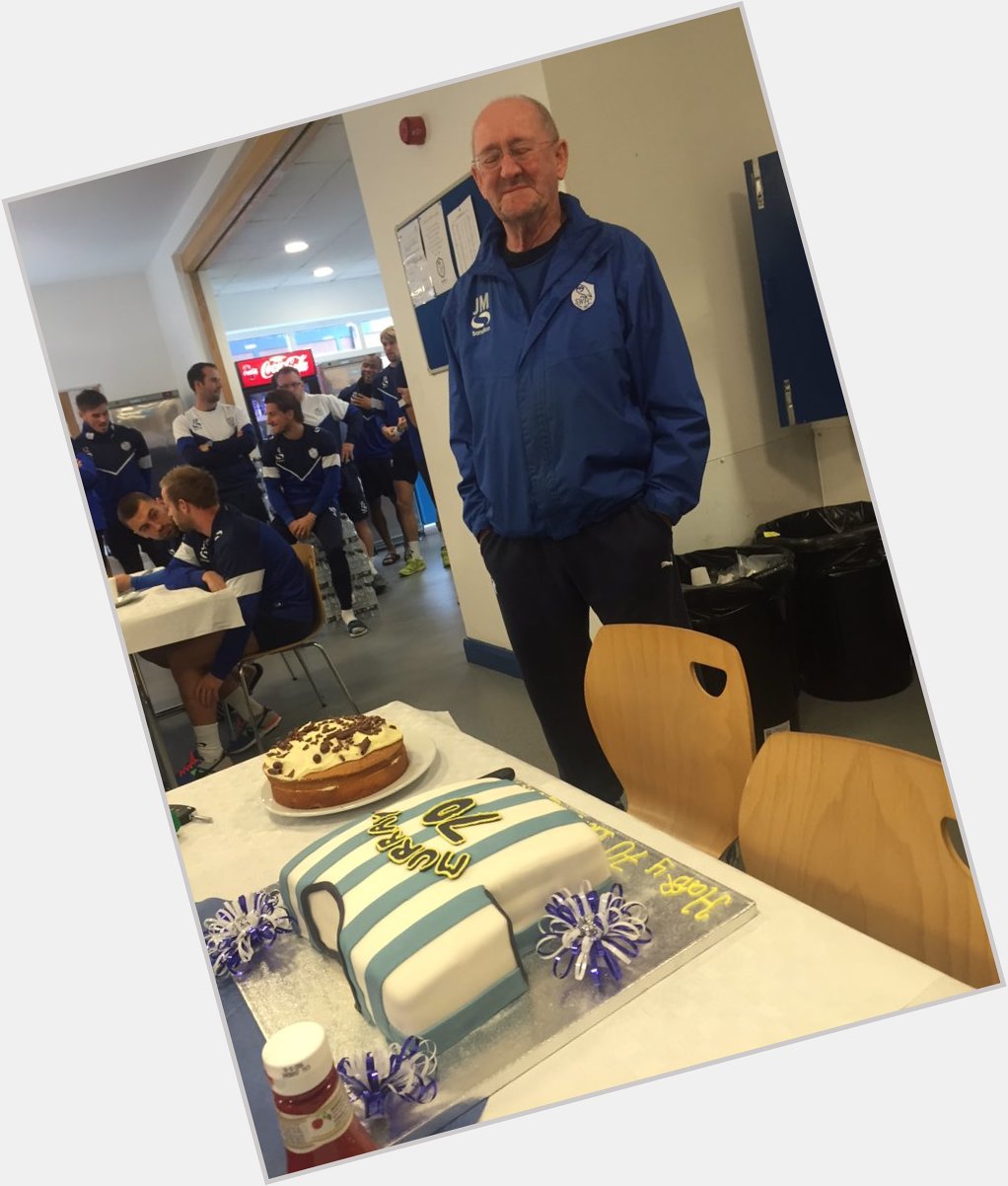 Happy birthday to my friend John Murray 70 years old and big part of life working to SWFC 