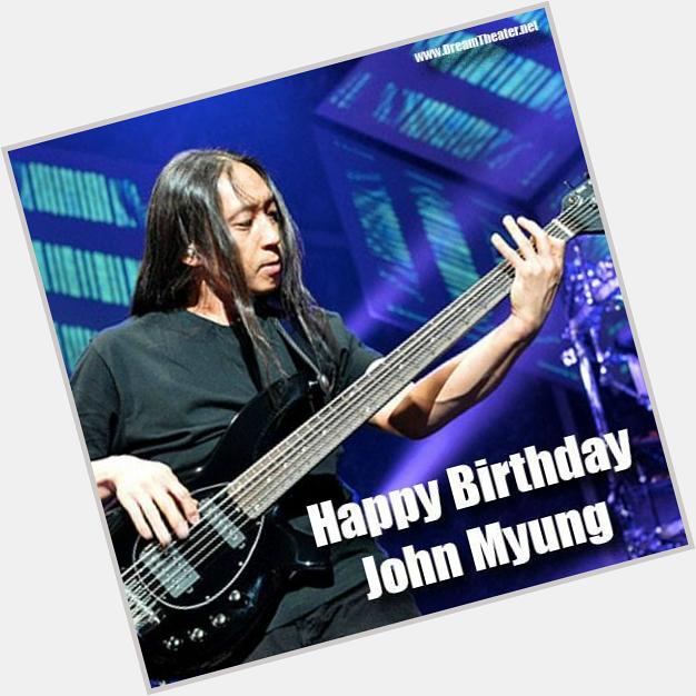 Happy Birthday John Myung (b \ \  )b 