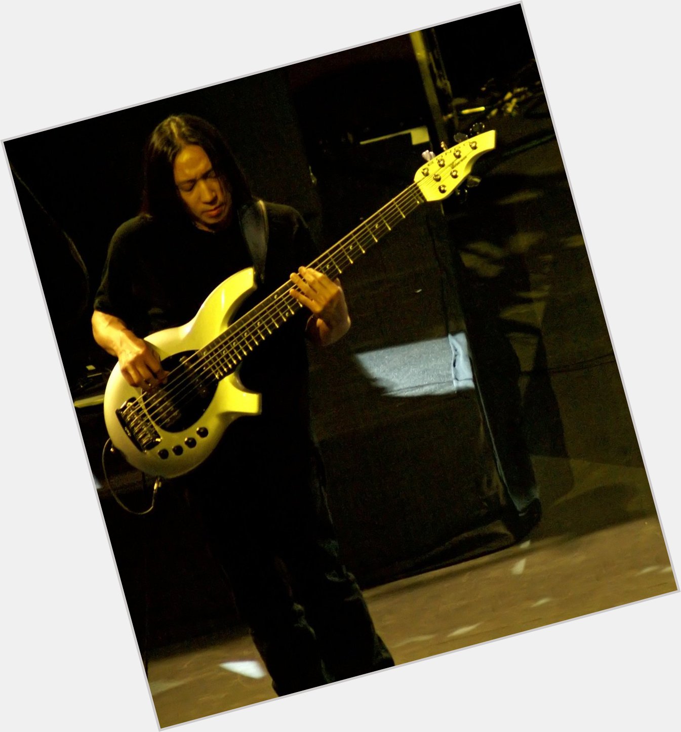 Happy 52nd Birthday John Myung   . Your Bass licks make me fall into the light    