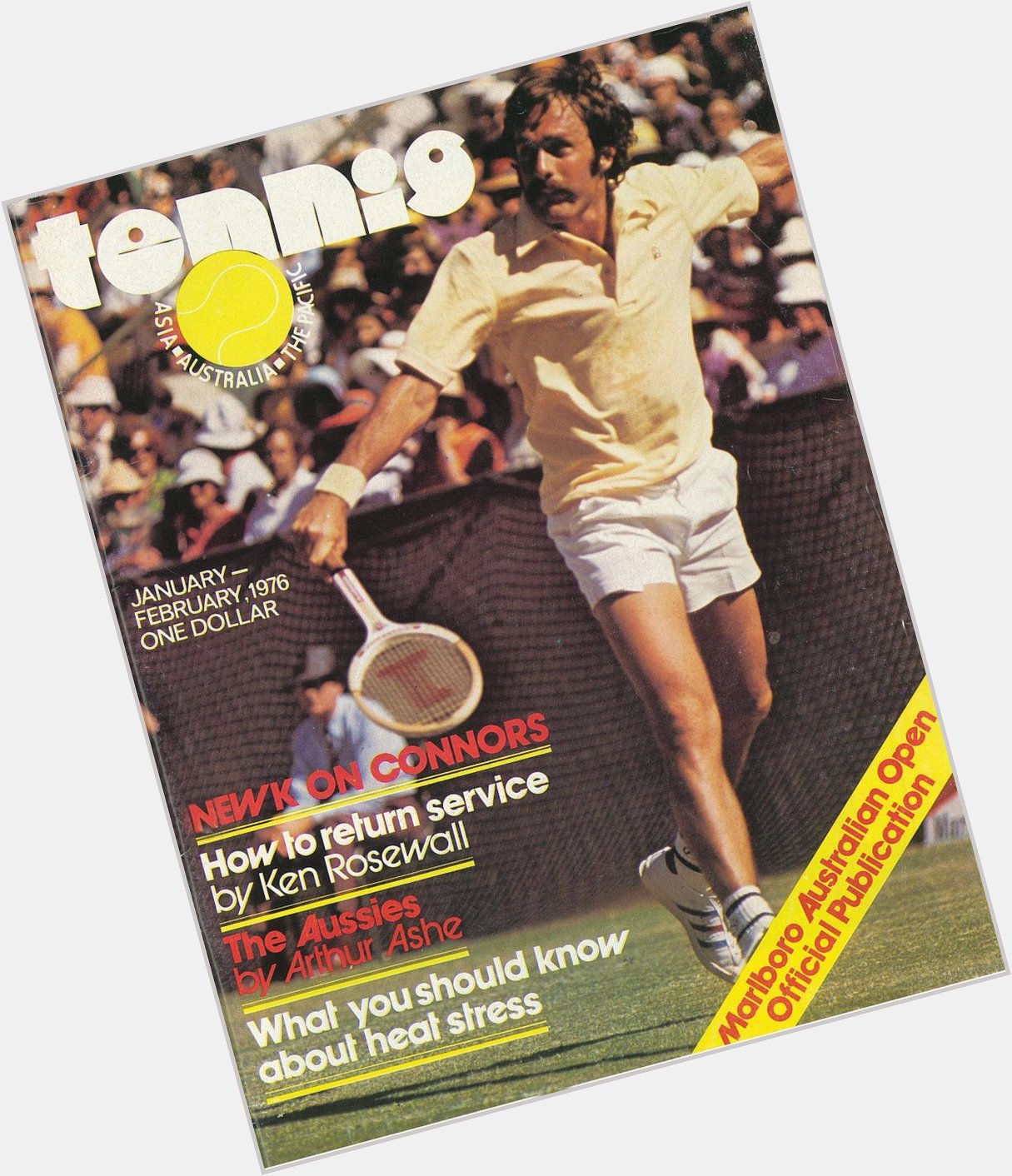 Happy birthday to our first cover star John Newcombe! Haven\t we both aged well 
