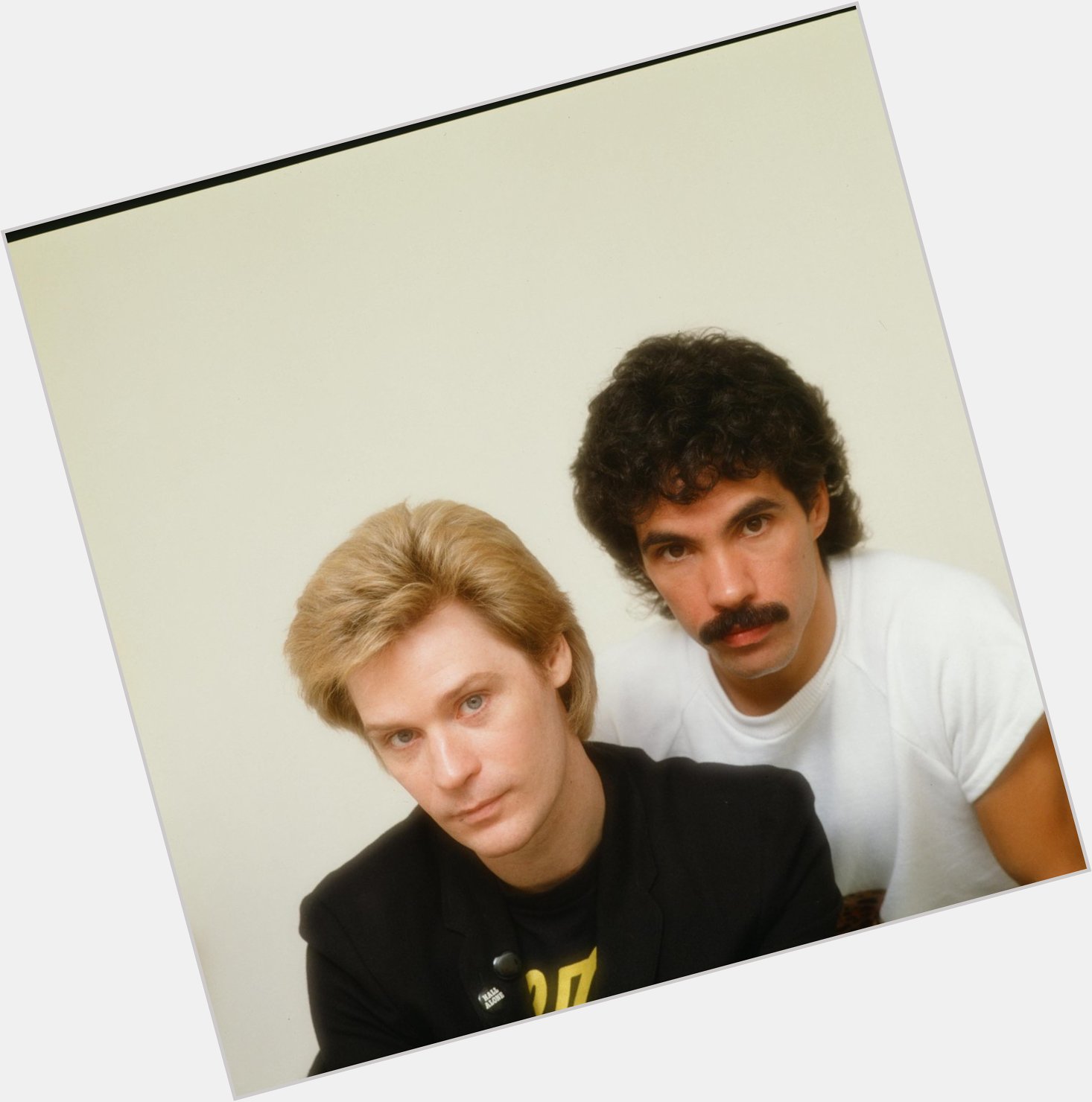 Hall & Oates making photo booths cool since 1980. Happy birthday to one half of the duo, John Oates! 