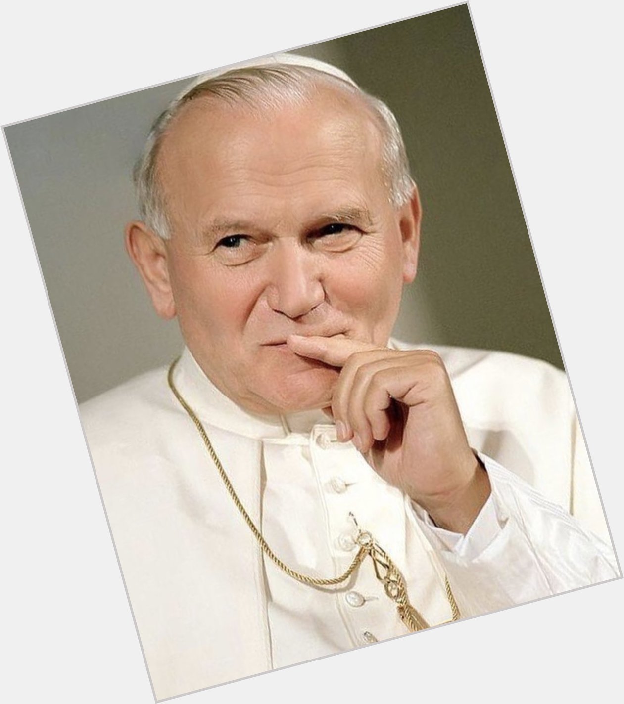 Happy 101 birthday St. John Paul II 