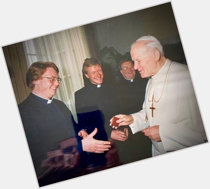One of the great honours of my life, meeting Pope John Paul II. 

Happy Birthday Saint Pope John Paul II! 