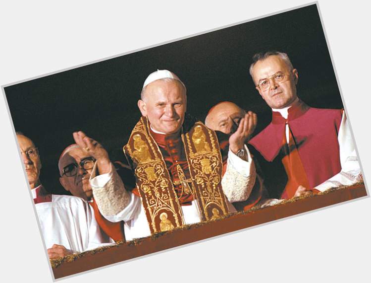 Press H to wish Pope St. John Paul II a happy birthday! 
