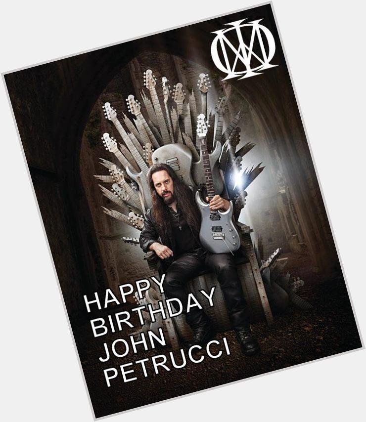 Happy birthday to John Petrucci 