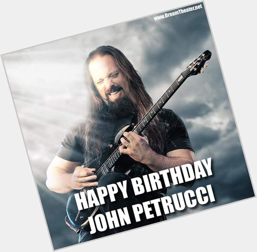Happy birthday John Petrucci 