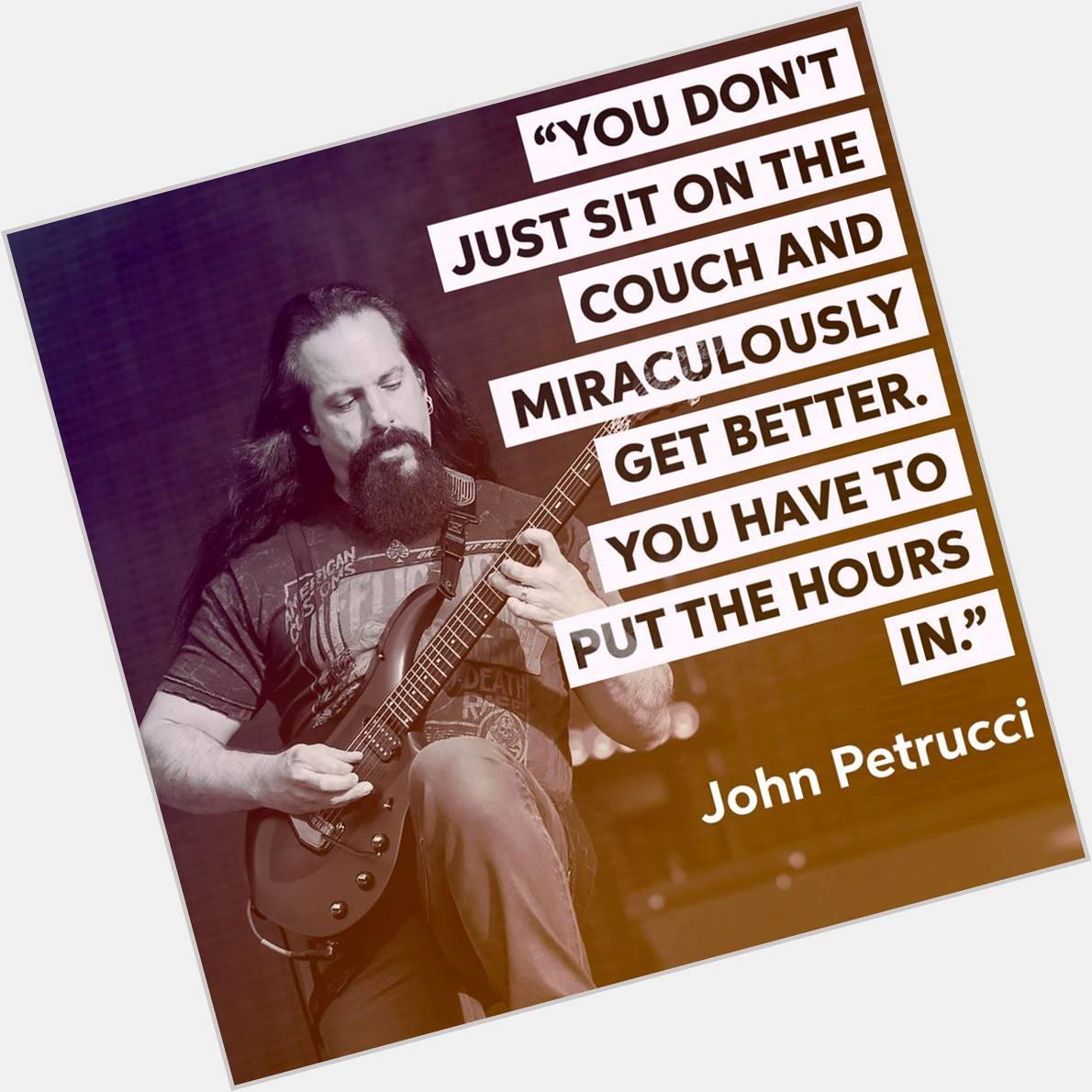 Happy 50th birthday to the amazing John Petrucci! See our interview with John here  
