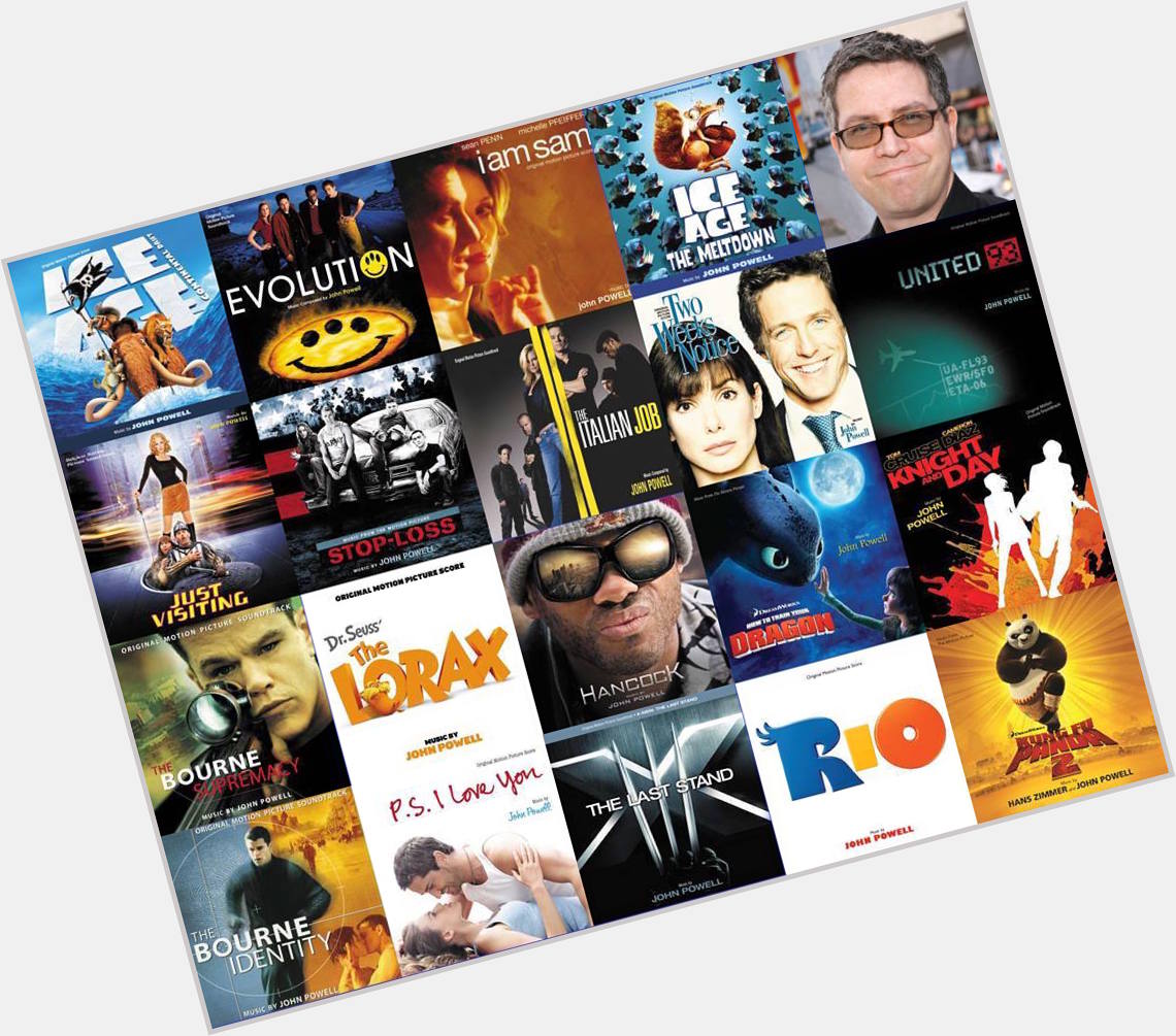 Happy Birthday John Powell! Stay tuned later today for a chance to score autographed sheet music! 