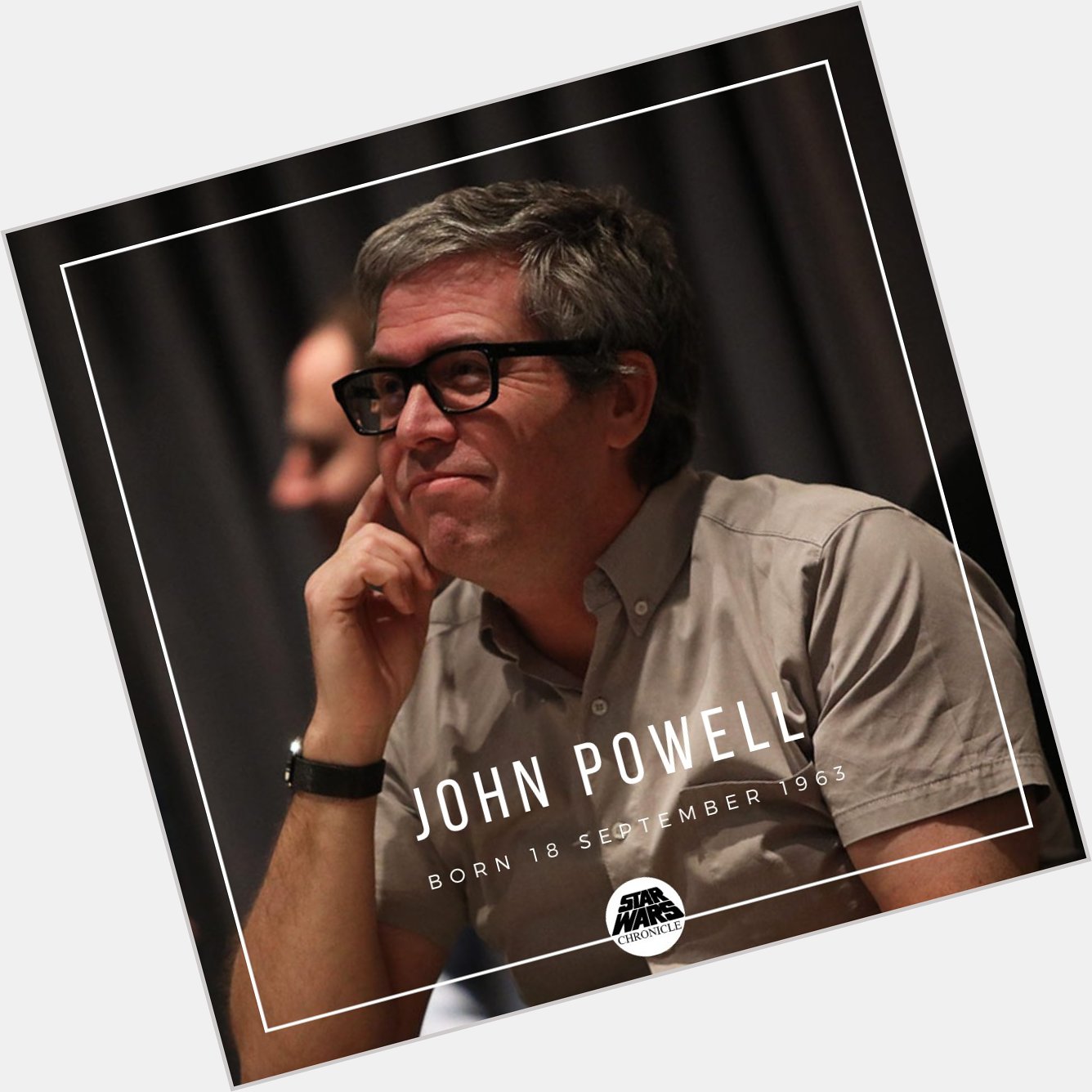 Happy birthday to John Powell, who composed Solo: A Star Wars Story! 