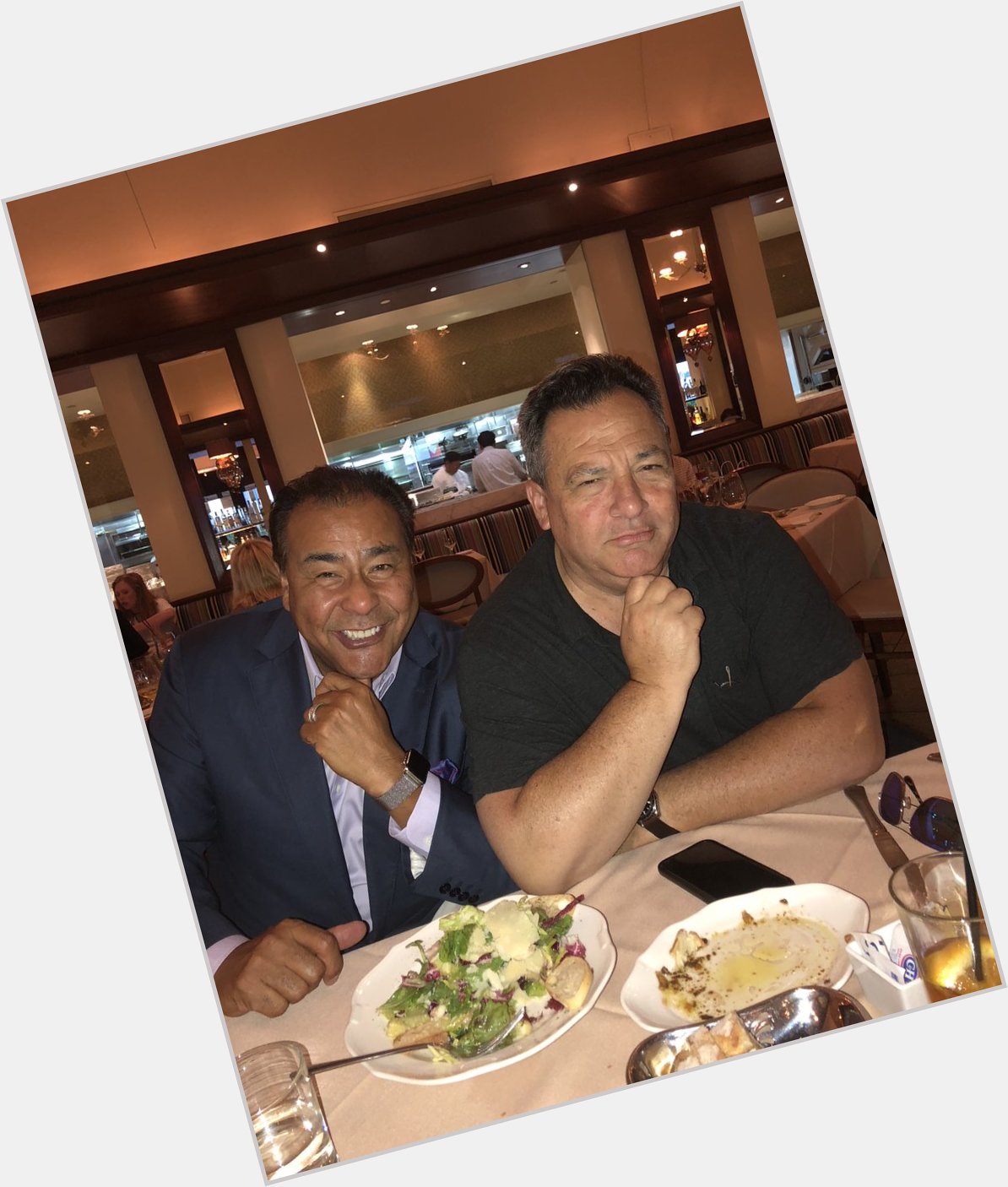 My brother from another mother. Happy birthday, John Quiñones!  